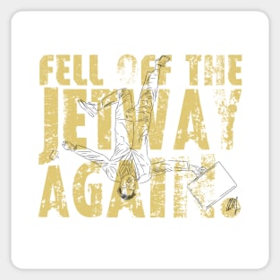 Dumb and Dumber: The Jetway Again [Outline] Sticker